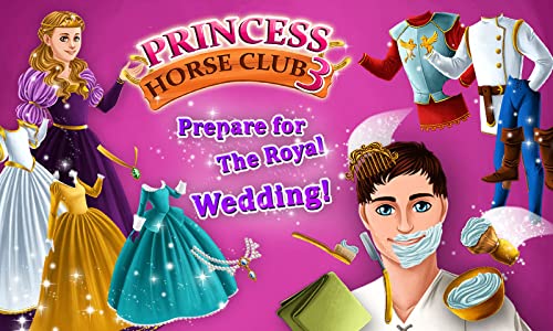 Princess Horse Club 3 - Magic Pony Care, Makeover & Royal Wedding Day