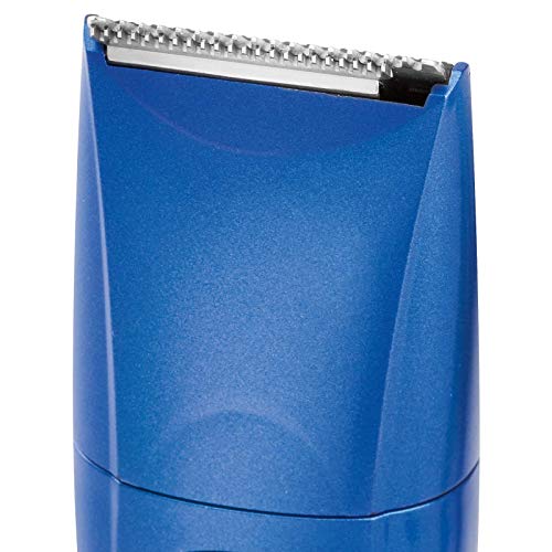Proficare BHT 3015 - Set de Cortapelo, afeitadora corporal, recortador de precisión, cortador oido y nariz, batería recargable, azul