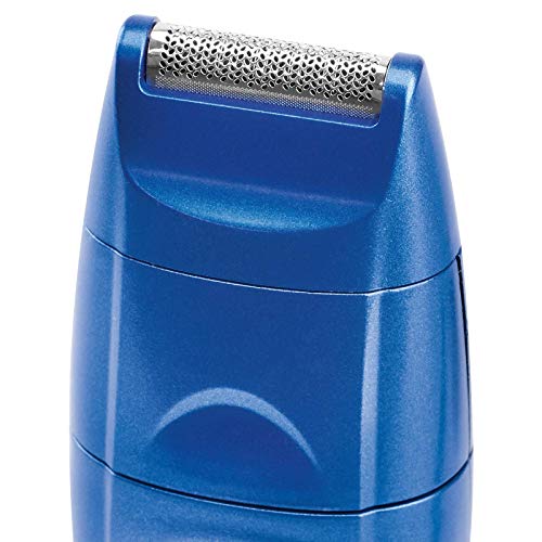 Proficare BHT 3015 - Set de Cortapelo, afeitadora corporal, recortador de precisión, cortador oido y nariz, batería recargable, azul