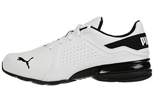 PUMA Viz Runner, Zapatillas de Running para Hombre, Blanco White Black, 46 EU
