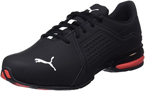 PUMA Viz Runner, Zapatillas de Running para Hombre, Negro Black White, 40.5 EU