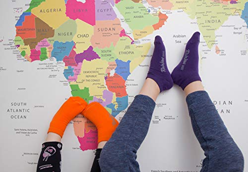Rainbow Socks - Niños y Niñas - Calcetines Cortos de Algodón - 12 Pares - Multicolor - Talla 30-35