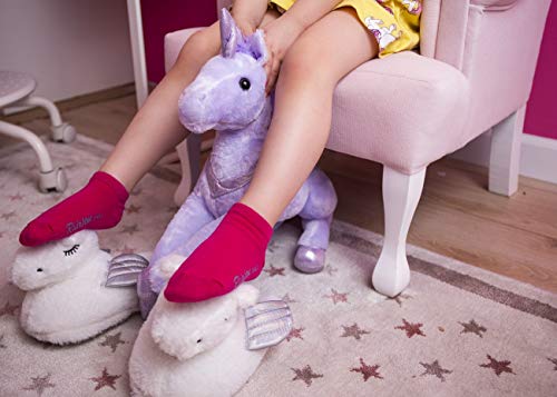 Rainbow Socks - Niños y Niñas - Calcetines Cortos de Algodón - 12 Pares - Multicolor - Talla 30-35