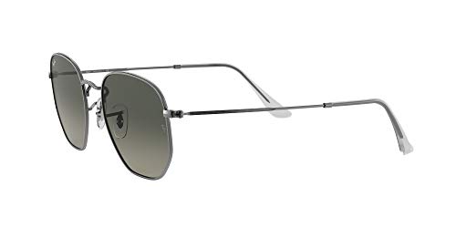 Ray-Ban 0RB3548N Gafas de sol, Gunmetal, 47 Unisex