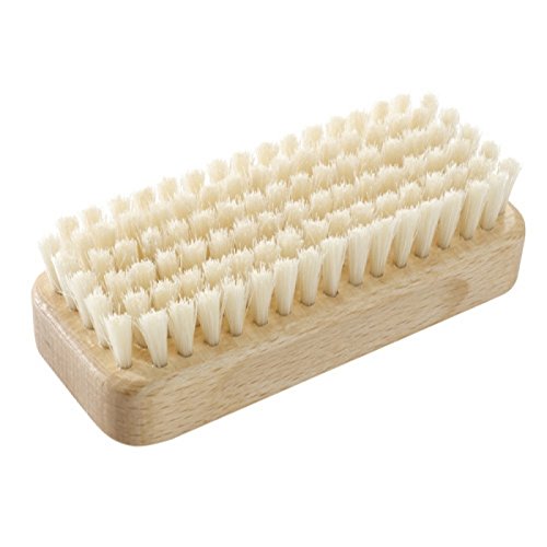 REMOS Cepillo de mano para doctor" de cerdas naturales de madera de haya