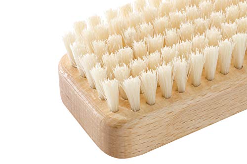 REMOS Cepillo de mano para doctor" de cerdas naturales de madera de haya