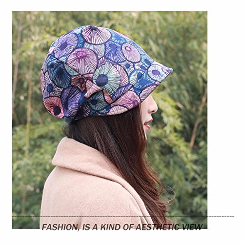 SAIBANGZI Hat Mujer Nueva Otoño Hat Moda Casual Pescador Hat Color Fino Sombrero Cuenca Anís Estrella. Violeta/A