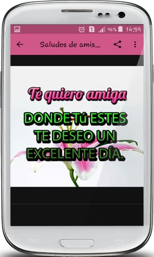 Saludos con flores hermosas