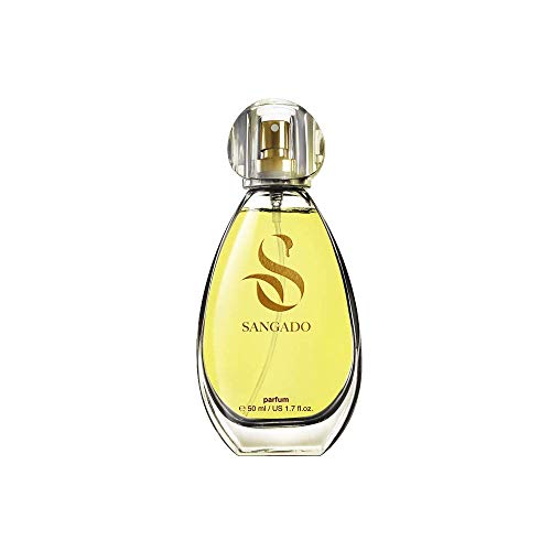 SANGADO Placer Intenso Perfume para Mujeres, Larga Duración de 8-10 horas, Olor Lujoso, Floral Aldehídica, Francesas Finas, Extra Concentrado (Parfum), Spray de 50 ml, Un Gran Regalo Para Mujeres