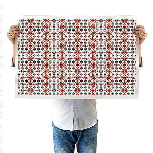 SATVSHOP - Lienzo decorativo con diseño de estrellas de la casa, color blanco y negro, ideal para muchas ocasiones, fácil de colgar.