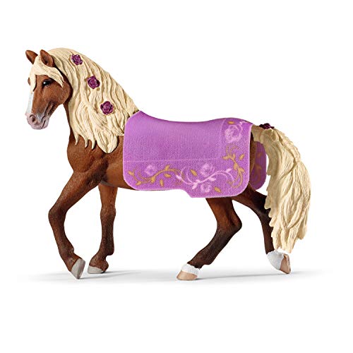 Schleich - Horse Club, Figura Muestra de Caballos Paso Fino con Manta