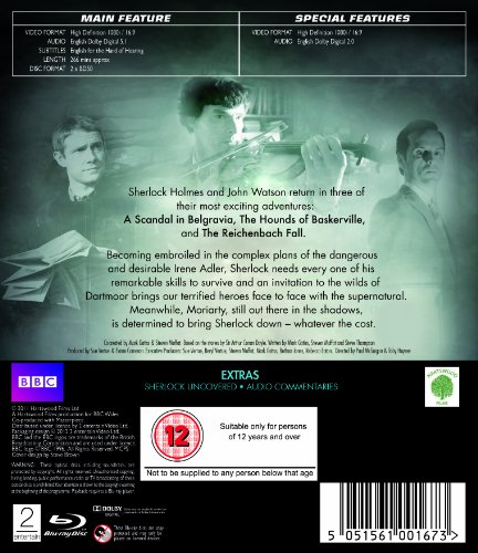 Sherlock - Series 2 [Reino Unido] [Blu-ray]