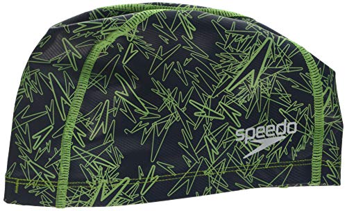 Speedo Boom Ultra Pace Cap AU Gorros de natación, Adultos Unisex, Grey/Bright Zest, Talla única