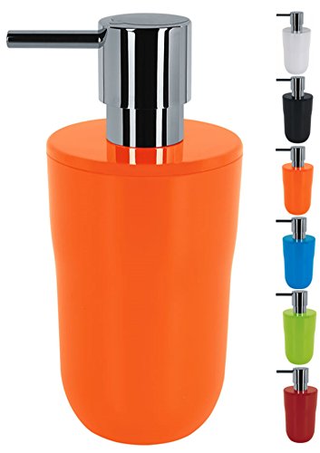 Spirella Cocco Bulk - Dispensador de jabón, Poliresina, naranja