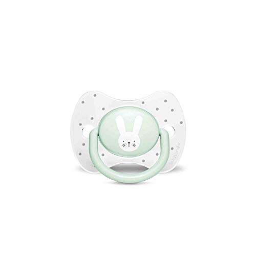 Suavinex Set Premium Recién Nacido con Chupete fisiológico silicona 0-6 meses, Broche, Portachupetes y Mordedor, verde