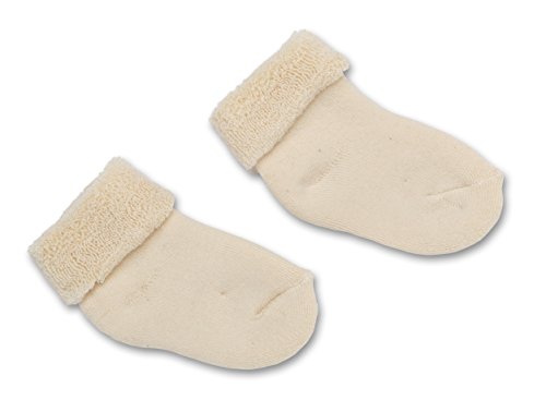 The Dida World Narinan - Conjunto 3 piezas de algodón orgánico, bordado pajarito, talla 1-3 meses, color beige