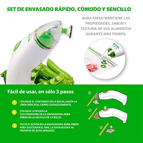 TM Electron TMVAC206 Envasadora Al Vacío Compacta de Cocina, 12 W, Plástico