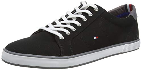 Tommy Hilfiger H2285ARLOW 1D, Zapatillas para Hombre, Negro Nero, 46 EU
