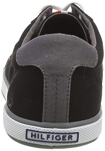 Tommy Hilfiger H2285ARLOW 1D, Zapatillas para Hombre, Negro Nero, 46 EU