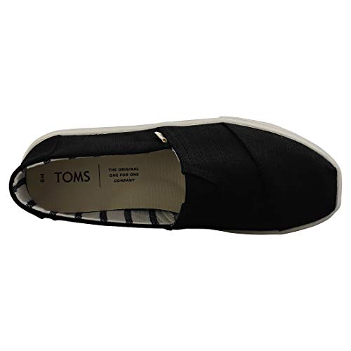 TOMS 10013558, Alpargatas para Hombre, Negro (Black 000), 44 EU
