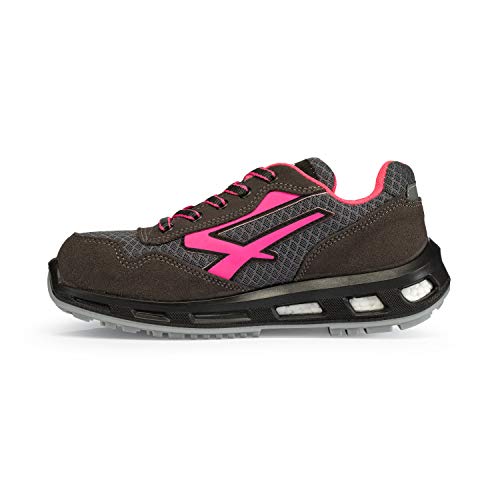 U-POWER Verok S1p SRC, Zapatos de Seguridad Unisex Adulto, Rosa (Rose 000), 37 EU