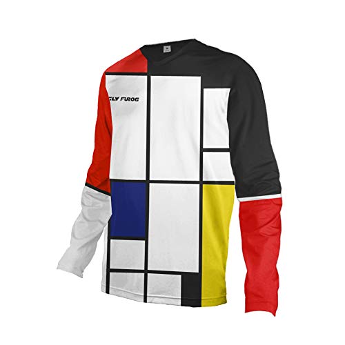 Uglyfrog Newest Sports Wear Manga Larga MTB Downhill Jersey De Descenso Bicicleta De Primavera&otoño MontañalMaillots Deportes y Aire Libre SJFX06