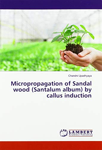 Upadhyaya, C: Micropropagation of Sandal wood (Santalum albu