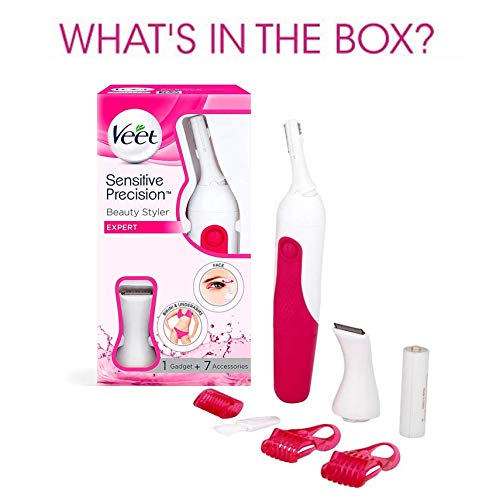Veet Precision - Recortador eléctrico para mujer, sensible
