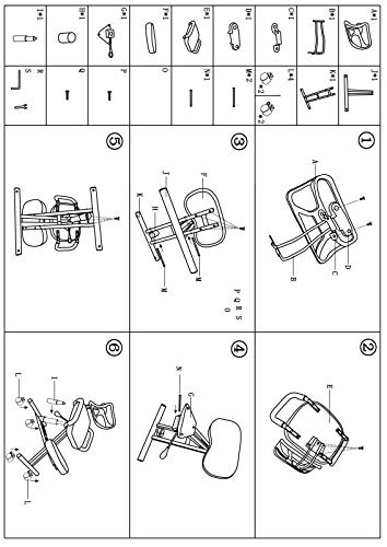 Vogvigo Silla de Rodillas ergonómica, Marco de Postura de heces ortopédicas Silla de PU Cuero Taburete Ajustable de Altura para arrodillarse, Buena Postura para el hogar/Oficina Capacidad de 330 lbs