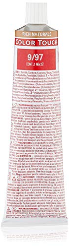 Wella Color Touch Rich Naturals 9/97 coloración del cabello 60 ml - Coloración del cabello (9/97, Rich Naturals, Mujeres, 1 pieza(s), 60 ml)