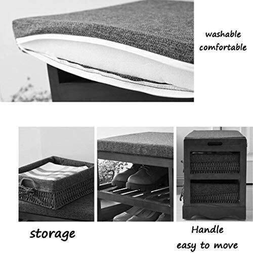 YANGSANJIN - Organizador de zapatos para almacenamiento de zapatos Proof Space Capacity Corridor, taburete, producto duradero, para uso doméstico y limpio, con una fuerte carga