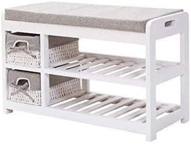 YANGSANJIN - Organizador de zapatos para almacenamiento de zapatos Proof Space Capacity Corridor, taburete, producto duradero, para uso doméstico y limpio, con una fuerte carga