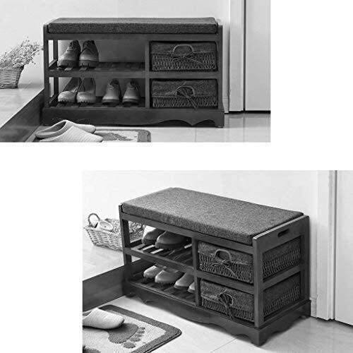 YANGSANJIN - Organizador de zapatos para almacenamiento de zapatos Proof Space Capacity Corridor, taburete, producto duradero, para uso doméstico y limpio, con una fuerte carga