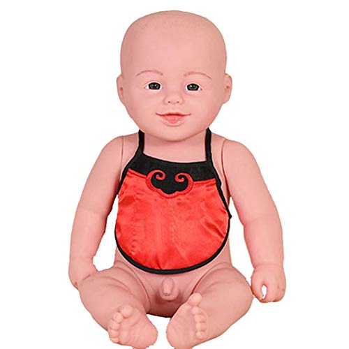 YGCBEAR Realista 20 Pulgadas 50Cm Completo Cuerpo Muñeca,Gemelos Muchacho Muchacha Hecha A Mano Vinilo Silicona Realista Las Muñecas del Bebé, Juguete