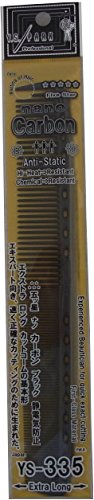 y.s. Park de carbono peine 335 Negro