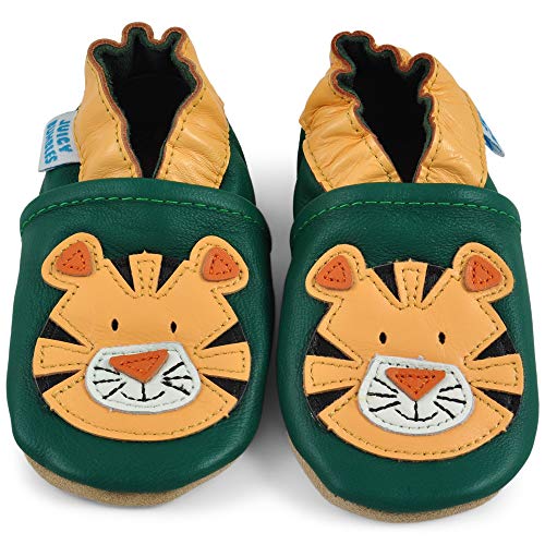 Zapatillas Bebe Niño - Zapato Bebe Niño - Zapatos Bebes - Calzados Bebe Niño - Tigre Feliz - 6-12 Meses