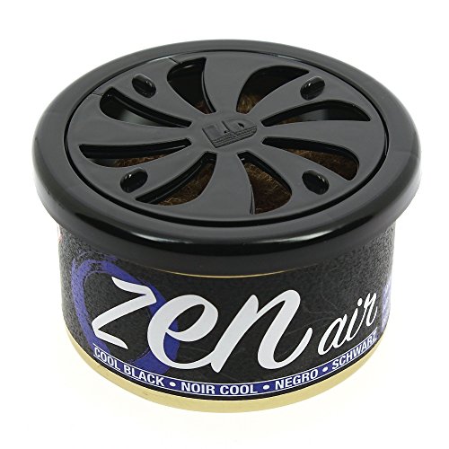 Zen Air ZAIRBK2 Ambientador para Coche, Negro (Cool Black), Set de 2