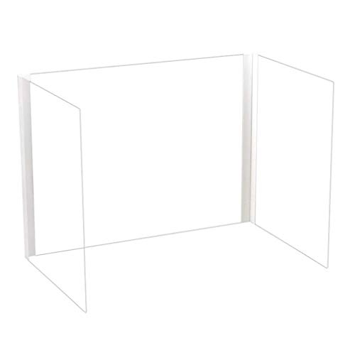 zhicheng shop Estornudo Protector Escudo Estornudo Y Tos Protector Protector Barrera Protección De Seguridad Personal Escudo para Restaurante Tiendas De Comestibles Oficina (555×350×400mm)