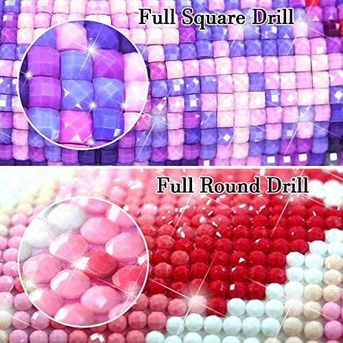 5D Diy Diamante Pintura Artesanal Punto de cruz 5 Piezas Sport Run Car Full Square/Round Diamond Embroidery Home Decor,30x45cm 30x60cm 30x75cm