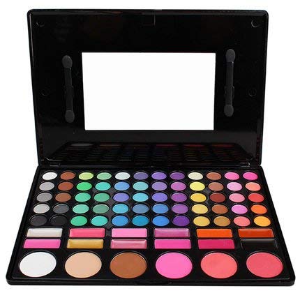 78 Colores Sombra De Ojos Paleta de Maquillaje Cosmética con Corrector y Rubor y Sombra De Ojos - Perfecto para Sso Profesional y Diario (Color 3)