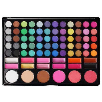 78 Colores Sombra De Ojos Paleta de Maquillaje Cosmética con Corrector y Rubor y Sombra De Ojos - Perfecto para Sso Profesional y Diario (Color 3)