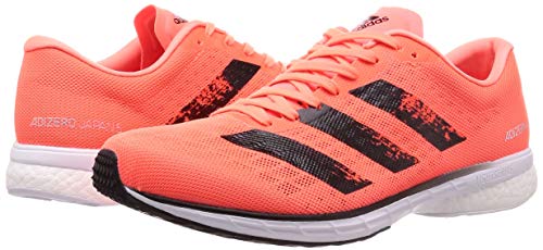 Adidas Adizero Adios 5 m, Zapatillas para Correr para Hombre, Signal Coral/Core Black/FTWR White, 44 EU