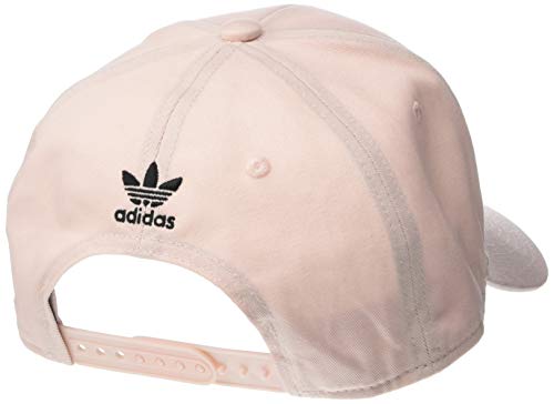 adidas Originals Originals Trefoil - Sombrero de precurve Estructurado para Hombre, Hombre, Gorro/Sombrero, 977731, Rosa/Negro, Talla única
