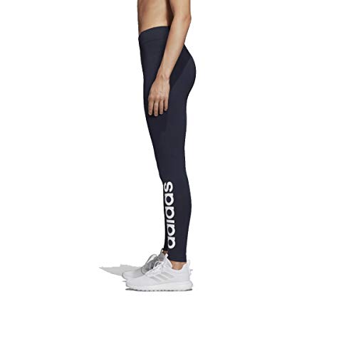 adidas Originals W E Lin - Mallas para Mujer, Mujer, Ajustado, FRU81, Tinta/Blanco, X-Small/A