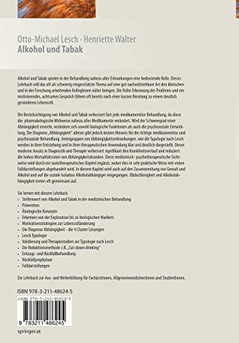 Alkohol und Tabak: Medizinische und Soziologische Aspekte von Gebrauch, Missbrauch und Abhängigkeit
