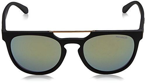 Arnette Woodward, Gafas de Sol para Hombre, Negro (Matte Black 01/8N), 52