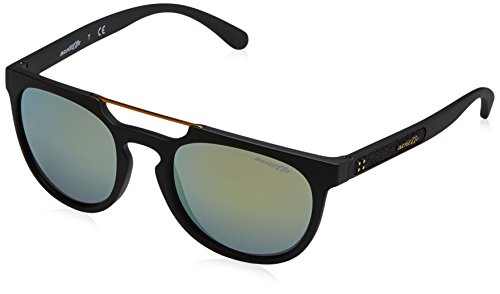 Arnette Woodward, Gafas de Sol para Hombre, Negro (Matte Black 01/8N), 52