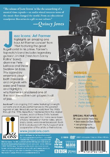 Art Farmer Live in '64 (Jazz Icons) [Reino Unido] [DVD]