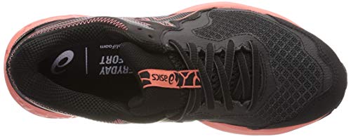 Asics Gel-Sonoma 4 G-TX, Zapatillas de Running para Mujer, Gris (Dark Grey/Papaya 020), 37.5 EU