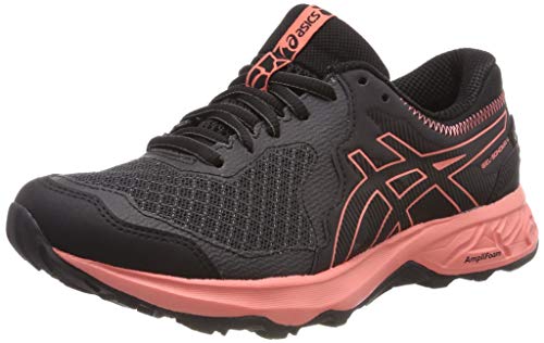 Asics Gel-Sonoma 4 G-TX, Zapatillas de Running para Mujer, Gris (Dark Grey/Papaya 020), 37.5 EU